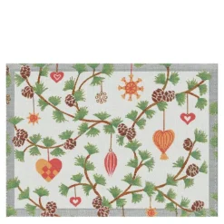 Juleglede bordbrikke 35x48 cm