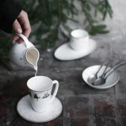 Julemorgen fløte og sukker sett