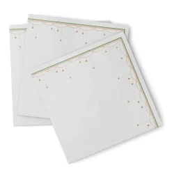 Julemorgen Girlander juleserviett 33x33 cm