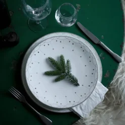 Julemorgen Girlander ovalfat 39 cm