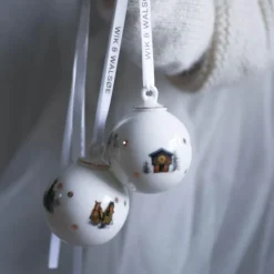 Julemorgen Hest liten julekule