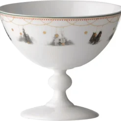 Julemorgen Story dessertskål m/stett multifarget