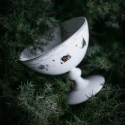 Julemorgen Story dessertskål m/stett multifarget