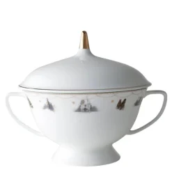 Julemorgen Story serveringsterrin m/lokk