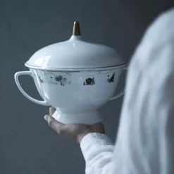 Julemorgen Story serveringsterrin m/lokk