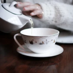 Julemorgen Story tekopp med skål 40 cl