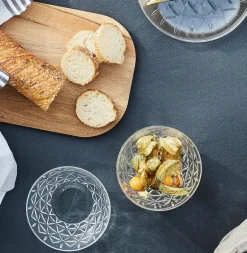 Juni piknik skål 12 cm 4 stk