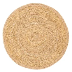Jute dekkebrikke D38 cm natur