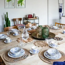 Jute dekkebrikke D38 cm natur