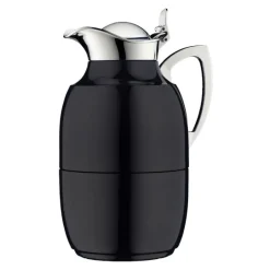 Juwel termokanne 1L rustfritt stål blank svart