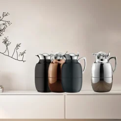 Juwel termokanne 1L rustfritt stål blank svart