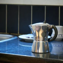 Kaffebrygger 3 kopper aluminium