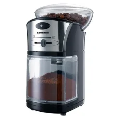 Kaffekvern sort/sølv