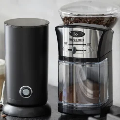 Kaffekvern sort/sølv