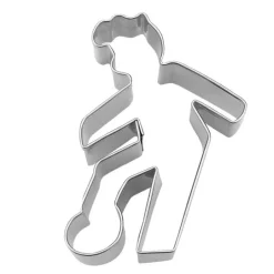 Kakeform Fotballspiller 6,5 cm