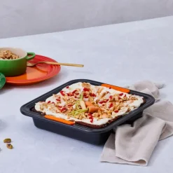 Kakeform kvadratisk 20 cm black