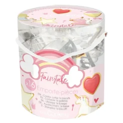 Kakeformer 16 stk eventyr blank