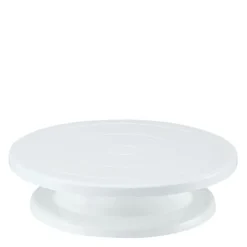 Kakesnurr 27,5x7 cm hvit