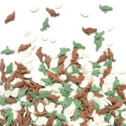 Kakestrø dinosaur 55 g multi