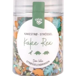 Kakestrøssel dinosaur Kake Rex 80g