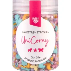 Kakestrøssel enhjørning UniCorny 80g