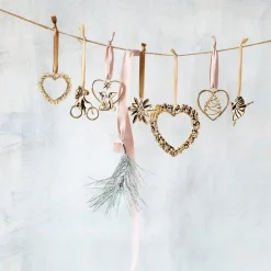 Karen Blixen Blomster i lag 11,5 cm forgylt