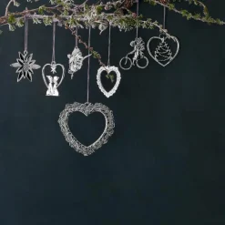 Karen Blixen Blomster i lag 11,5 cm forsølvet