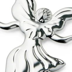 Karen Blixen dansende engel 7 cm forsølvet