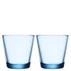 Kartio glass 21 cl 2 stk aqua