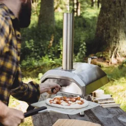 Karu 12 pizzaovn vedfyrt 67x40x73 cm