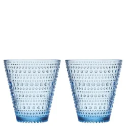 Kastehelmi glass 30 cl 2 stk aqua