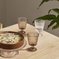 Kastehelmi glass 26 cl 2 stk lin