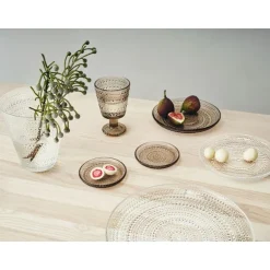 Kastehelmi tallerken 17 cm lin