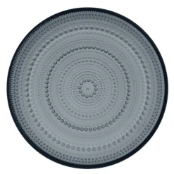 Kastehelmi tallerken 24,8 cm mørk grå