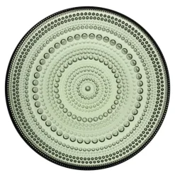 Kastehelmi tallerken 17 cm furugrønn