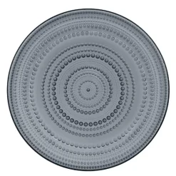 Kastehelmi tallerken 31,5 cm mørk grå