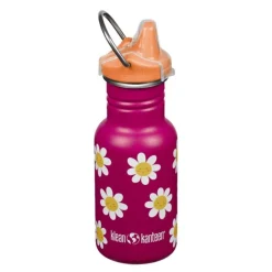 Kid Classic Narrow flaske 0,35L med tutelokk Happy Flowers