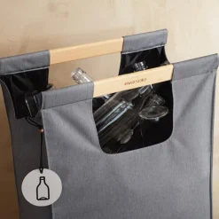 Kildesorteringsbag 28L mørk grå