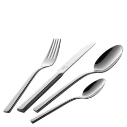 King bestikksett 24 deler blank