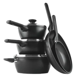 Kitchen Essentials grytesett 5 deler svart