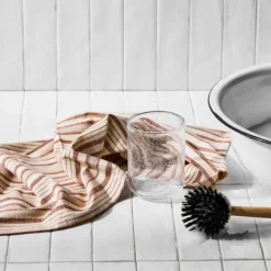 Kjøkkenhåndkle 70x50 cm 2 stk terrakotta