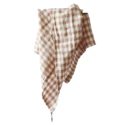 Kjøkkenhåndkle 50x70 cm gingham biscuit