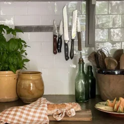 Kjøkkenhåndkle 50x70 cm gingham biscuit