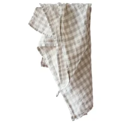 Kjøkkenhåndkle 50x70 cm gingham natural