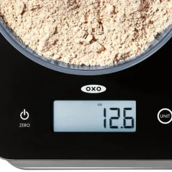 Kjøkkenvekt i glass