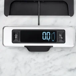 Kjøkkenvekt 24x18 cm rustfritt stål