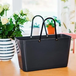 Klassisk veske stor 15L mørk grå