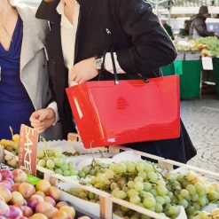 Klassisk veske stor 15L rød