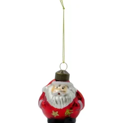 Klaw juletrepynt 4 stk rød