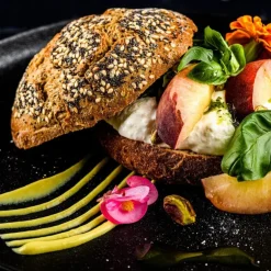 Klemflaske garnityr 7 cm 2 stk hvit